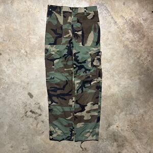 Vintage Y2k Tru-Spec Camo Military Cargo Pants 29x29